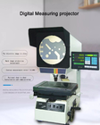 Mesure optique de projecteur de profil de comparateur de Digital de haute précision