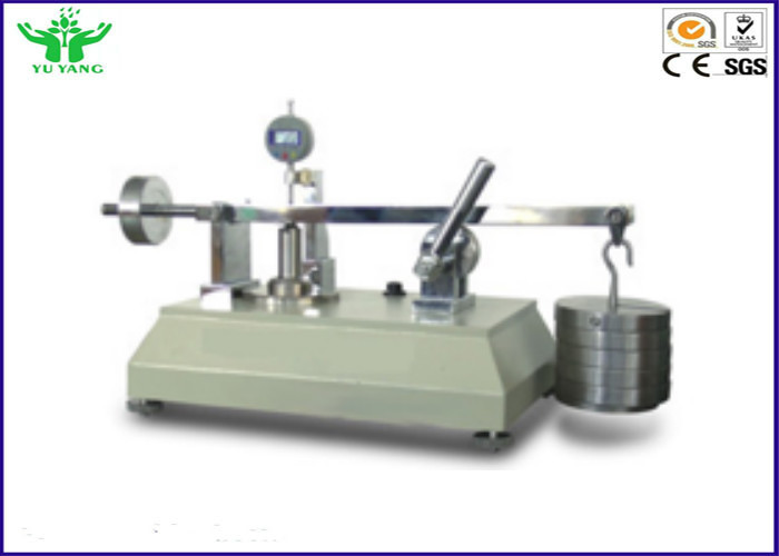 Équipement d'essai de textile d'OIN 9863-1/appareil de contrôle épaisseur de géotextile pour le laboratoire