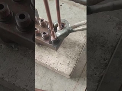 Machine de soudage de tuyaux de cuivre portable, machine de chauffage par induction de 25 kW 50A