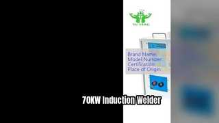 Machine de soudure de chauffage par induction 70KW