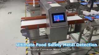 Système certifié HACCP de détecteur de métaux industriel pour aliments