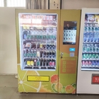 Grand casse-croûte de capacité et distributeur automatique combiné de boissons pour l'Europe