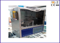 Laboratoire d'ASTM D1230 équipement d'essai d'inflammabilité de représentation de textile de 45 degrés