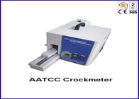 Appareil de contrôle électronique de stabilité de frottage de Crockmeter d'équipement d'essai de textile de coton/laine