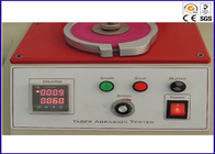 Largement équipement d'essai électronique d'abrasion de Taber de laboratoire avec l'affichage à cristaux liquides tête principale ou 1 de 3