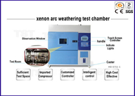Arc solaire Weatherometer de simulateur de lampe xénon survivant à la chambre d'essai de vieillissement
