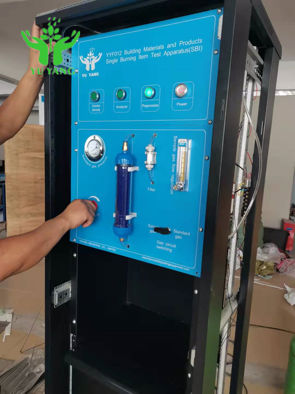 Appareil de contrôle brûlant simple d'en 13823 GB/T 20284 pour des matériaux de construction horizontaux