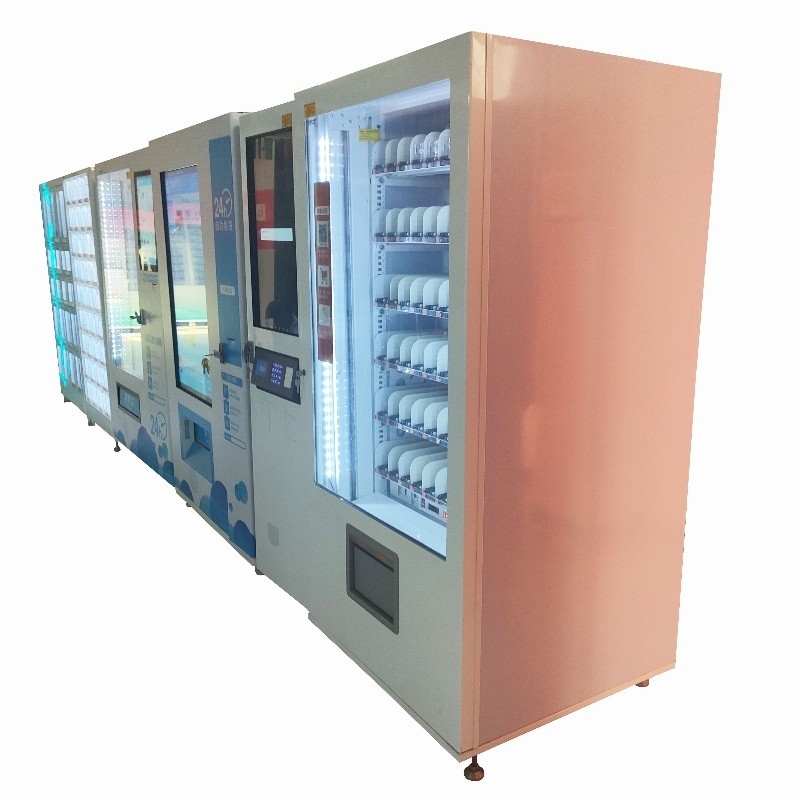 Le ultra-rapide de consommation de machines aimées distributeur les distributeurs automatiques mélangés de couleur