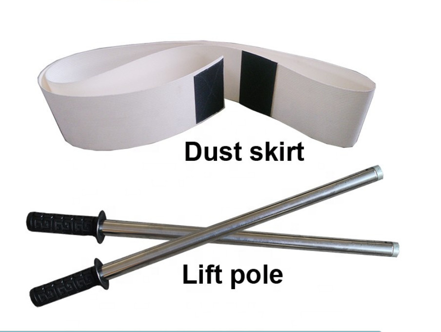 Largeur de travail 550 mm Broyeur de plancher de béton équipé de 4000W et pesant 220kg
