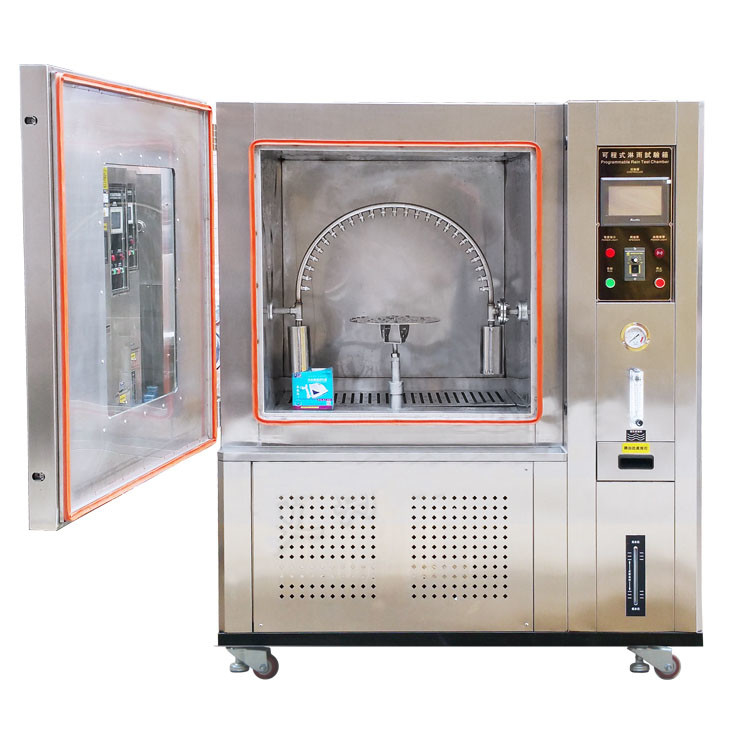 ± 0,5°C Uniformité de température et 50 mm d'espacement des trous de pulvérisation d'eau dans la chambre d'essai IP