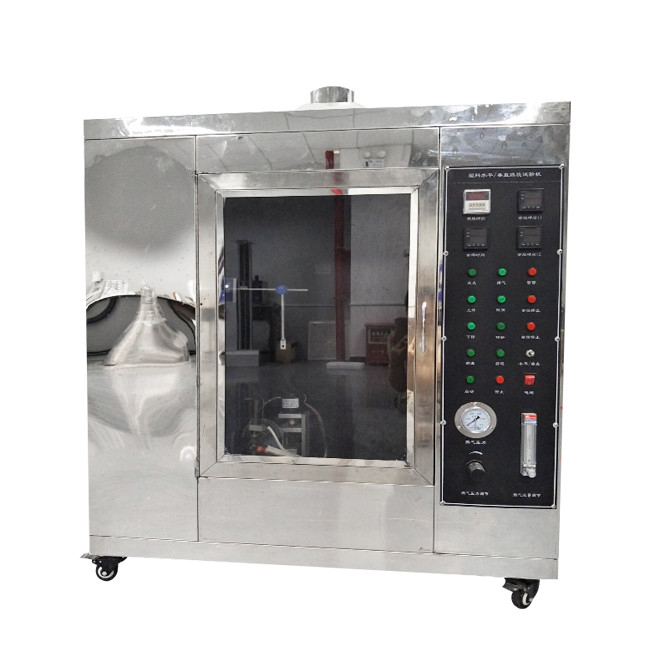 UL 94 Chambre d'essai à brûleur horizontale et verticale avec supports entièrement réglables