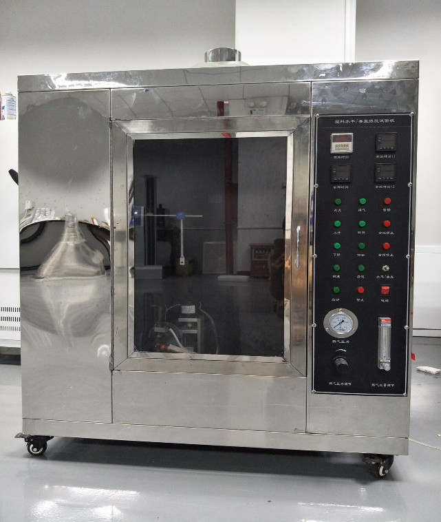 UL 94 ASTM D 635 Testeur d'inflammabilité horizontale en plastique Équipement d'essai du taux de combustion