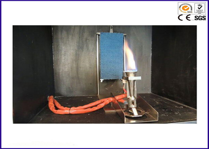 Appareil de contrôle vertical d'inflammabilité de la méthode 1 d'essai de NFPA 701 pour seule/multi couche de tissus
