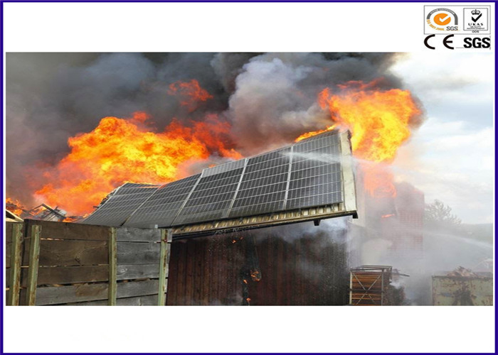 Appareil de contrôle brûlant de marque de l'UL 790 durables d'équipement d'essai du feu pour la diffusion de pile solaire