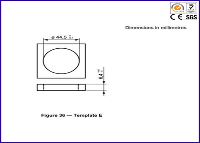 Les petites boules d'acier inoxydable et tasses d'aspiration examinent le calibre E 16CFR 1510 ASTM F963