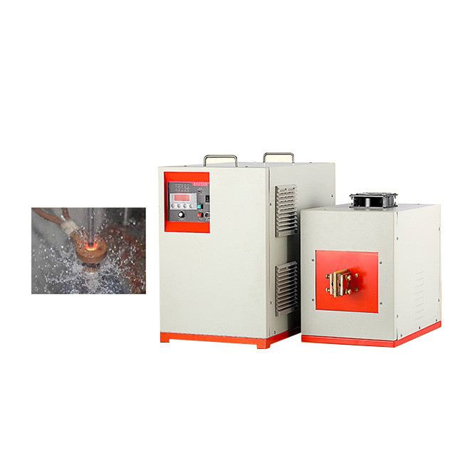 Machine de chauffage par induction à haute fréquence de type métallique divisé de 15 kW