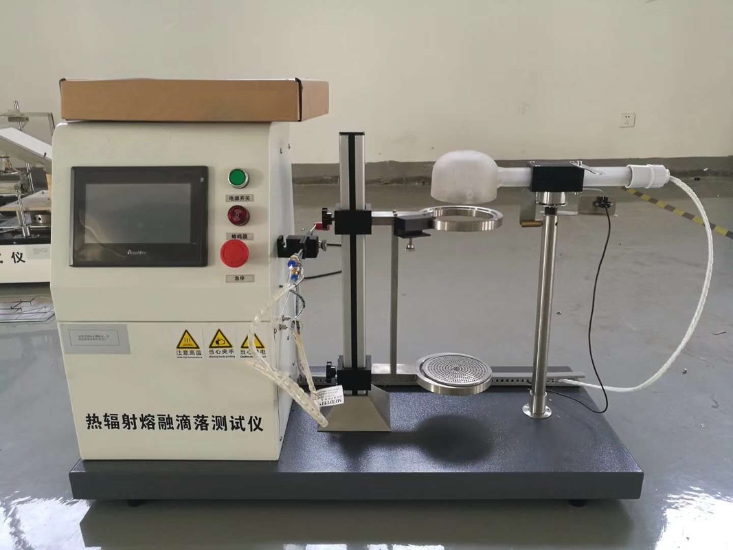 Appareillage d'essai d'égoutture de rayonnement thermique d'équipement de test de flamme de N-F P92-505 pour les matériaux de fonte