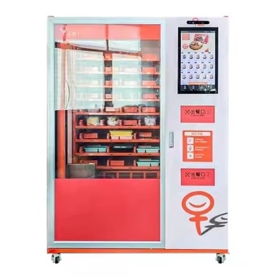 Couleur personnalisable Snack et boisson distributeur automatique écran tactile Système de paiement personnalisable