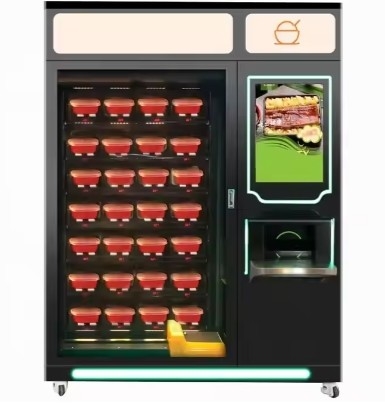 Couleur personnalisable Snack et boisson distributeur automatique écran tactile Système de paiement personnalisable
