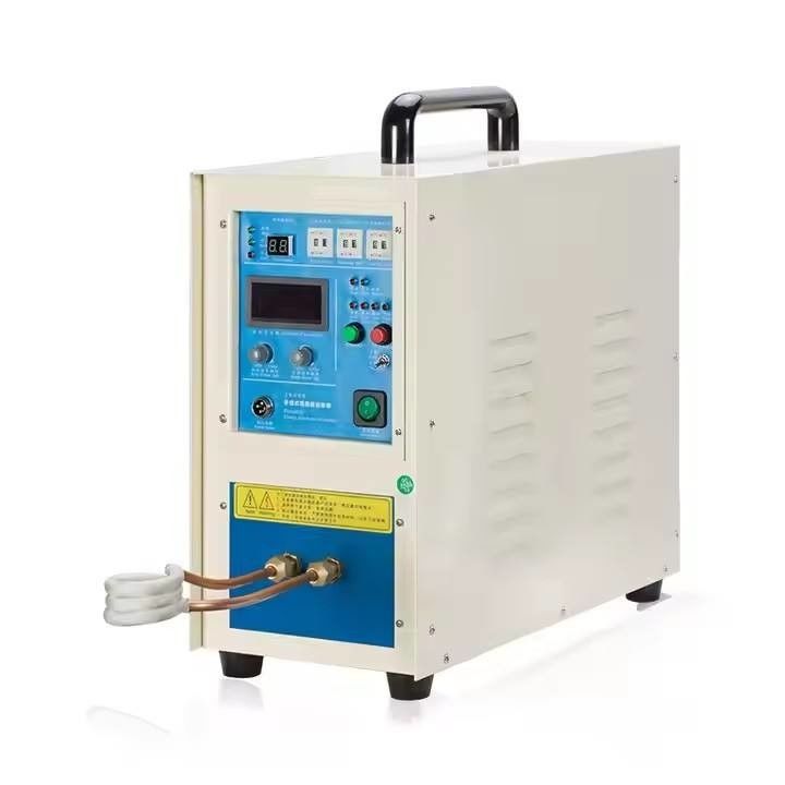 Machine de chauffage par induction à haute fréquence 15 kW avec 200-600A Machine de forgeage de métal refroidissement pour le jeu d'essai électrique