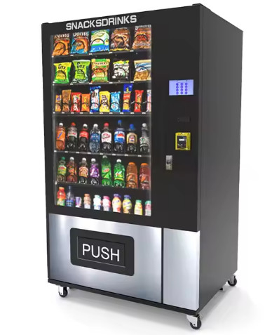 Vendeuse automatique tout-en-un de grande capacité vend plus de 30 articles Idéal pour le centre commercial