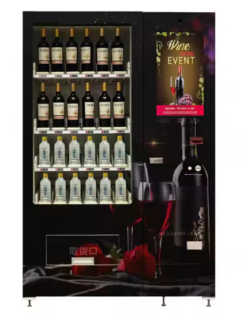 2025 Derniers Produits Vente automatique de vin et de whisky Idées de machines à vendre d'alcool