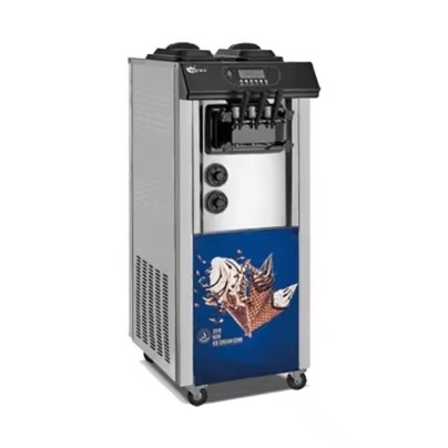 Vendeuse automatique à trois têtes 13L pour la fabrication de crème glacée