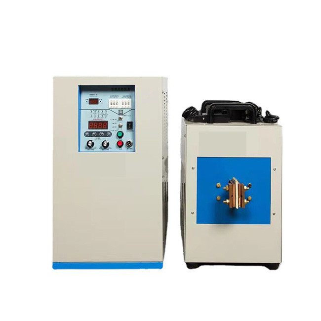 Machine de chauffage UHFI de 15 kW pour le traitement thermique de l'extinction dans l'usine de fabrication d'acier inoxydable