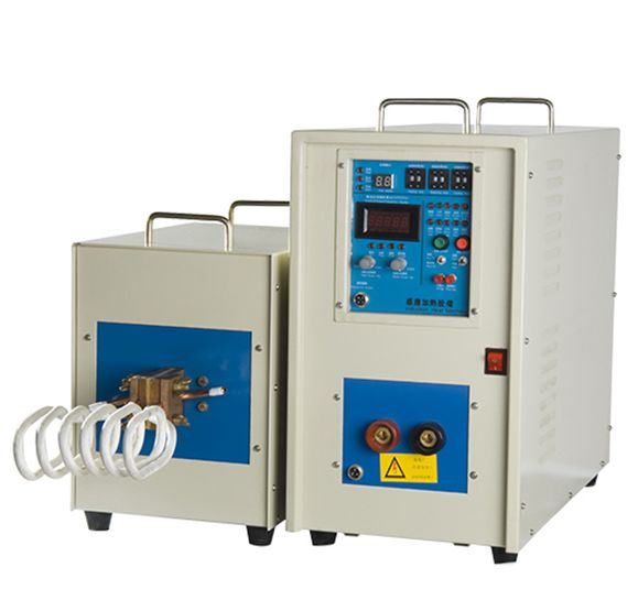 Chauffage par induction à ultra-haute fréquence 25 kW LGBT Machine de chauffage par induction de ressorts à lames pour forgeage