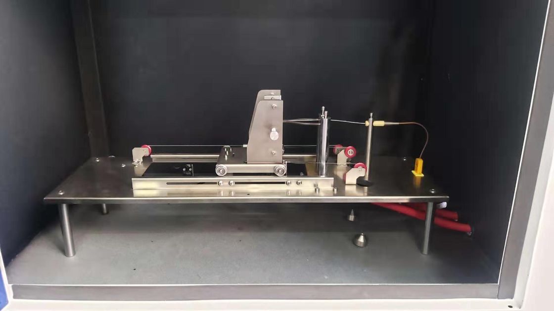 Mesure de l'allumage et maintien de la combustion GWIT Inflammabilité GWFI avec testeur de fil incandescent conforme à la norme CEI 60695-2-11