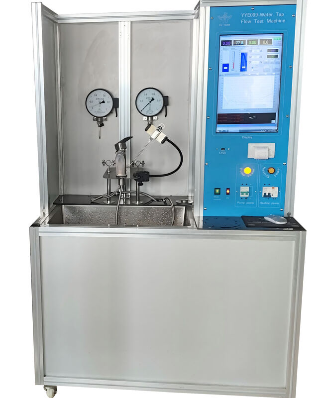 EN817 Water Flow Testing Machine - 30L/min Flow Rate Tester with 0.6 MPa Pressure and Real-Time Data Display