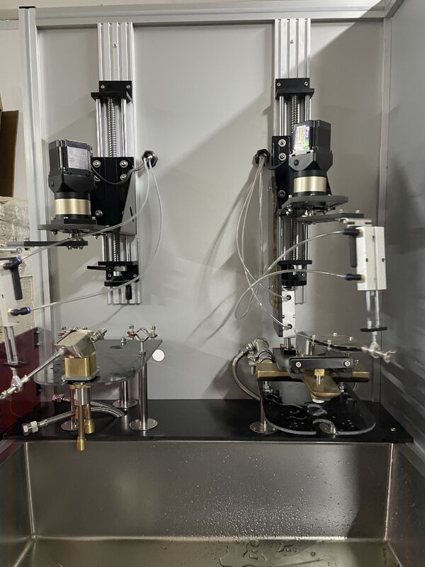 EN817 Machine d'essai du cycle de vie des robinets commandée par ordinateur avec vitesse réglable (0-15/min) et construction en acier inoxydable