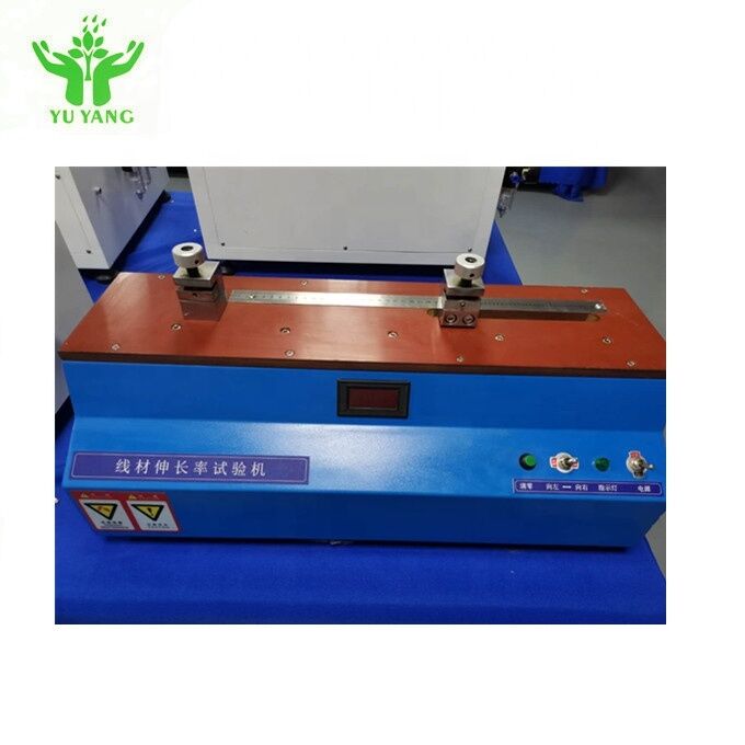 Elongation Test Machine for Wire Rod Copper Material Cable and Wire Elongation Tester Wire Testing Machine