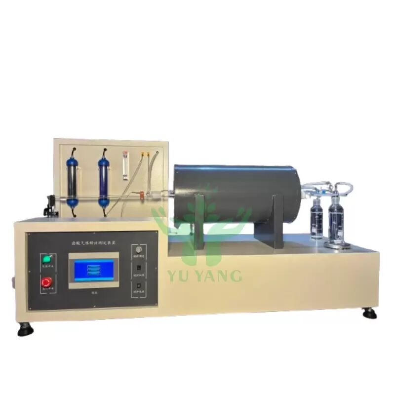 Testeur de la corrosivité de la combustion des câbles de gaz halogènes acides avec système de mesure de la conductivité PH conforme à la CEI 60754 et équipé de fixations en acier inoxydable et de systèmes électriques réglables