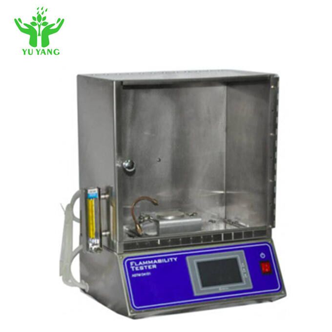 Testeur d'inflammabilité de couvertures ASTM D4151 avec spécimen de 70 mm x 70 mm et équipement de test de feu de flamme de 16 mm