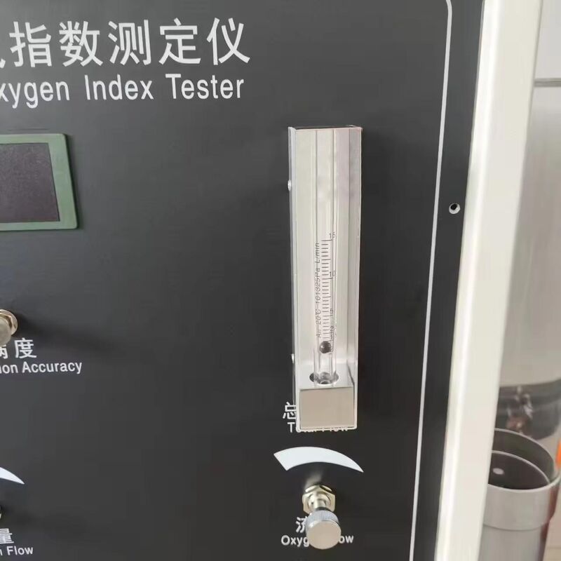 Testeur d'indice d'oxygène ASTM D2863 numérique avec une précision de 0,1 % pour une mesure précise de l'indice d'oxygène limité