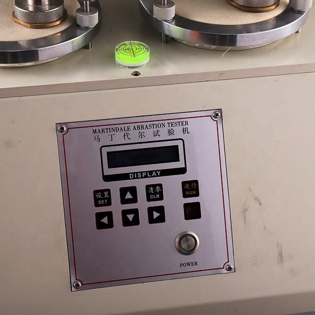 Testeur d'abrasion Martindale haute précision avec 8 têtes d'essai pour la conformité aux normes internationales
