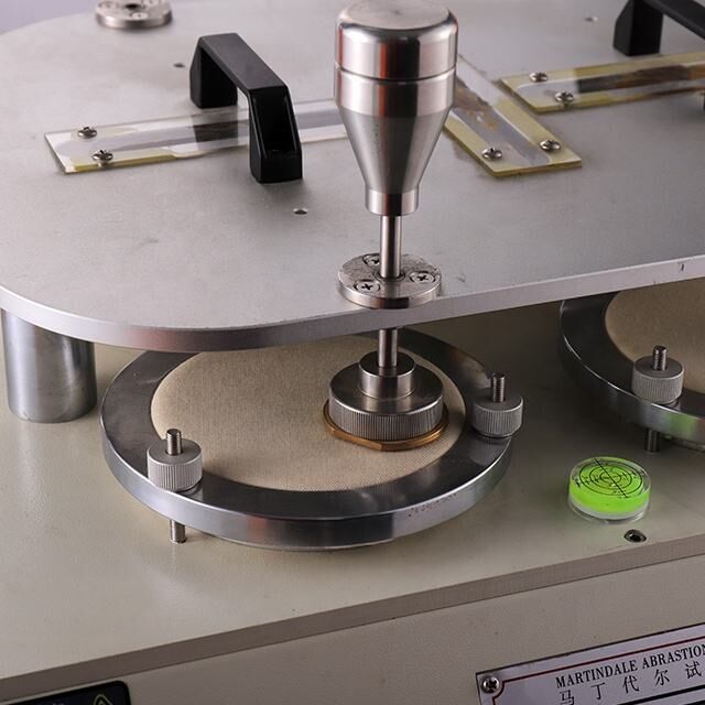 Testeur d'abrasion Martindale haute précision avec 8 têtes d'essai pour la conformité aux normes internationales
