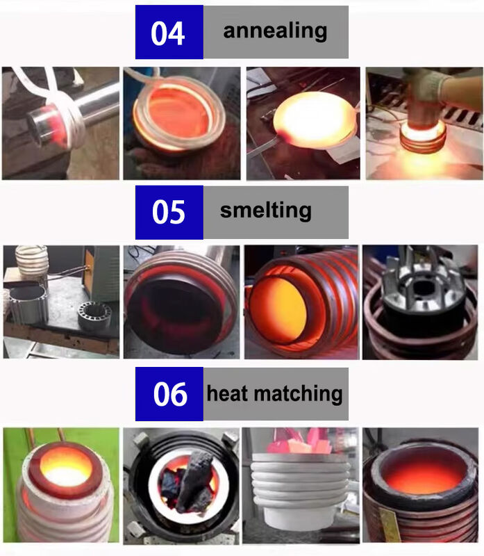 Chauffage par induction industriel haute fréquence 25 kW pour le recuit et l'étirage des métaux, équipement de chauffage par induction