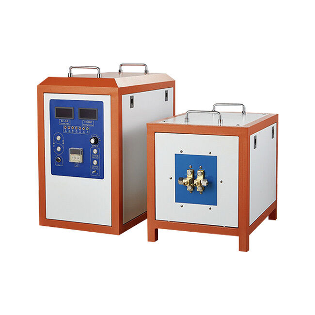 Machine de chauffage par induction portative 220V Moteur d'acier Boulure de forgeage PLC Composants de base d'acier inoxydable