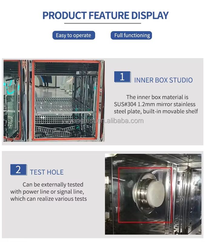 Simulation climatique de chambre d'essai d'humidité de la température de paquet de batterie pour l'essai de vieillissement de cellule d'EV