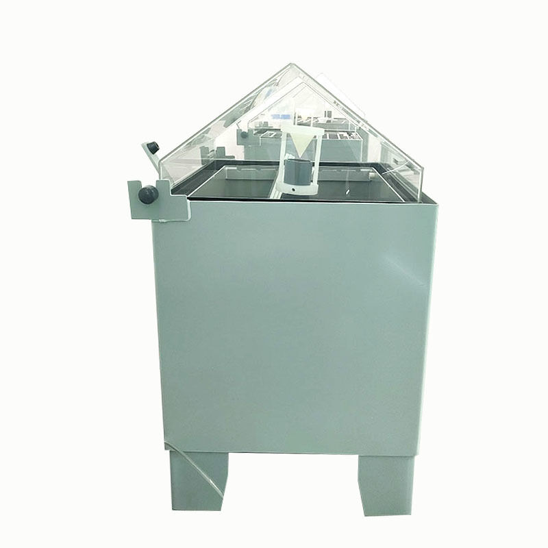 Chambre de brouillard salin avec buse en verre de quartz, réchauffeur en titane, facile à nettoyer, machine d'essai sans fuite