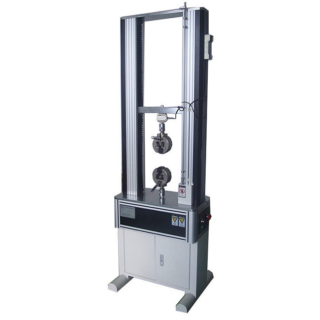 Testeur de traction à colonne unique 5kN contrôlé par ordinateur pour film textile en cuir ASTM