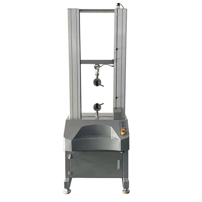 Testeur de résistance à la traction portable de 5 kN à une seule colonne pour laboratoire de fil de caoutchouc en plastique