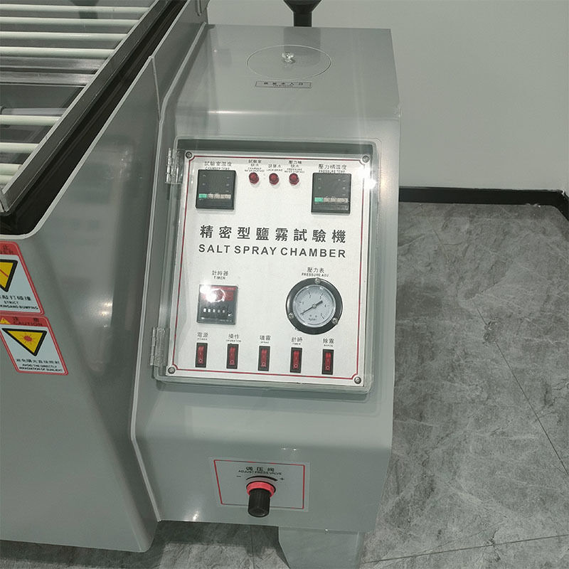 Nouveau laboratoire Utilisez un pulvérisateur de sel en plastique électronique pour la chambre d'essai Température humidité Corrosion Matériau en acier cyclique Équipement Air