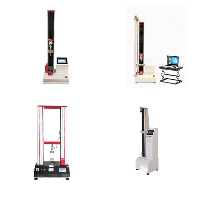 Machine d'essai de la résistance à la traction du caoutchouc de haute précision 5kN 10kN avec génération automatique de rapports logiciels