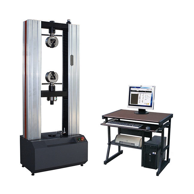 Machine d'essai de la traction de l'acier rétréci 300kN 500kN pour matériaux de construction certifiée ISO ASTM