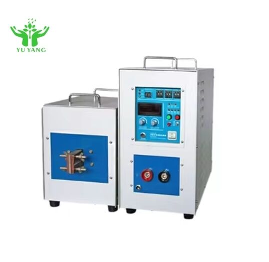 Machine de chauffage par induction contrôlée par PLC industrielle pour le chauffage de tiges en acier, de fixations, de boulons, d'écrous et de quincaillerie, haute efficacité pour une utilisation en usine