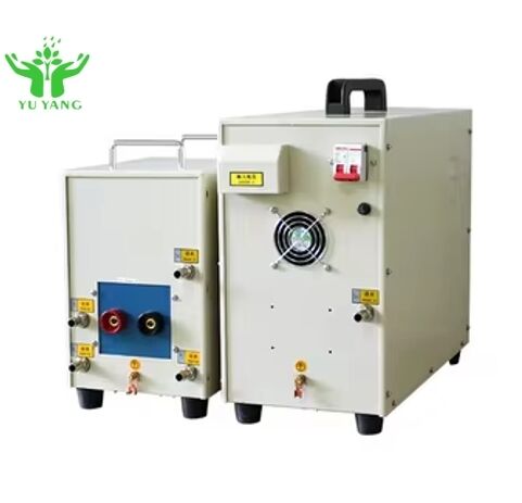 Chauffage par induction IGBT contrôlé par YUYANG PLC 25kW 380V Eco-friendly High Efficiency Metal Annealing Quenching Brazing Forging