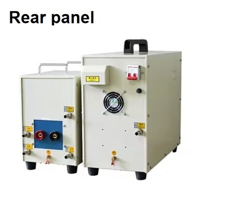 Machine de chauffage par induction contrôlée par PLC pour barres rondes en acier, billettes pour forgeage, haute efficacité, écologique, usage industriel